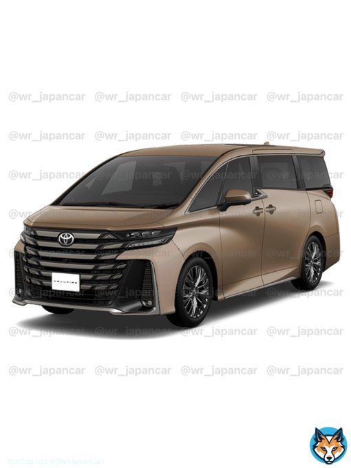 【カーコラ】 ・なんかおかしいアルファード/ヴェルファイア(右) ・もしも新型ヴェルファイアにプレシャスレオブロンドの設定があったら(左) #WRぶるーのカーコラ