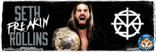 Seth FREAKIN Rollins   Free to use @WWERollins banner   RT if you like my FIRST banner!   #SethRollins #WWE #WWERaw