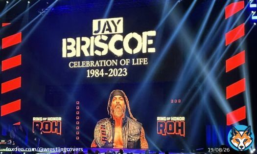 The ROH/Jay Briscoe tribute show is about to begin.  #AEW