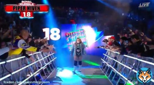 Doudrop is called Piper Niven again!! HUGE W!!! #RoyalRumble