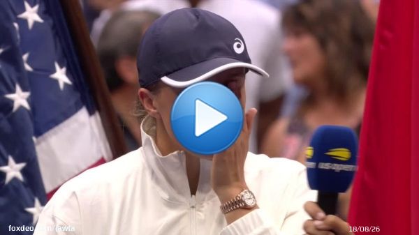The youngest woman to win her third major title since Maria Sharapova (20) in 2008   @iga_swiatek | #USOpen