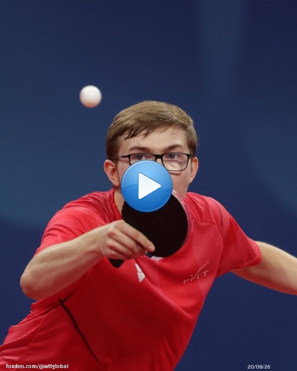 That reaction tho   Alexis Lebrun  and Dang Qiu  brought their A-game at #ITTFWorlds2022  Catch up on more #Chengdu2022 action on our Youtube channel