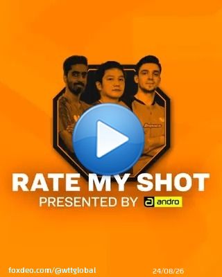 You got your say on players' moves during World Championships, so it's only fair that the players get to rate them too    Send in your best moves to be rated by our #WTT stars:  Post it publicly on Instagram   Hashtag #androRateMyShot  Tag @androtablbletennis & @wtt