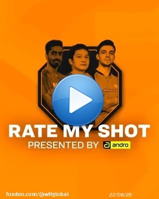 You got your say on players' moves during World Championships, so it's only fair that the players get to rate them too    Send in your best moves to be rated by our #WTT stars:  Post it publicly on Instagram   Hashtag #androRateMyShot  Tag @androtablbletennis & @wtt