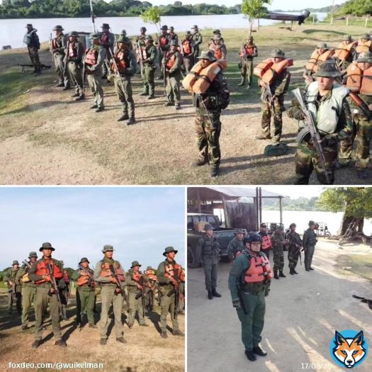 La @ZODI_Zulia patrulla los ríos Tarra y Catatumbo, en la búsqueda de grupos armados que vulneran las fronteras para cometer delitos transfronterizos en nuestro país. Venezuela es un territorio de Paz ! #IntegrarEsVencer