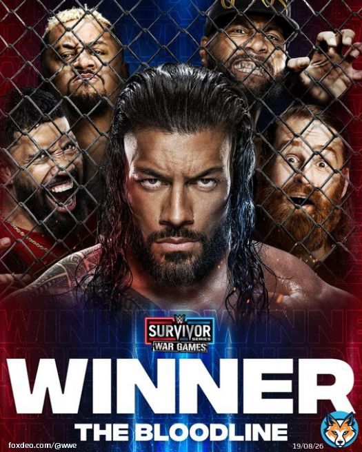 #TheBloodline rules inside #WarGames at #SurvivorSeries!