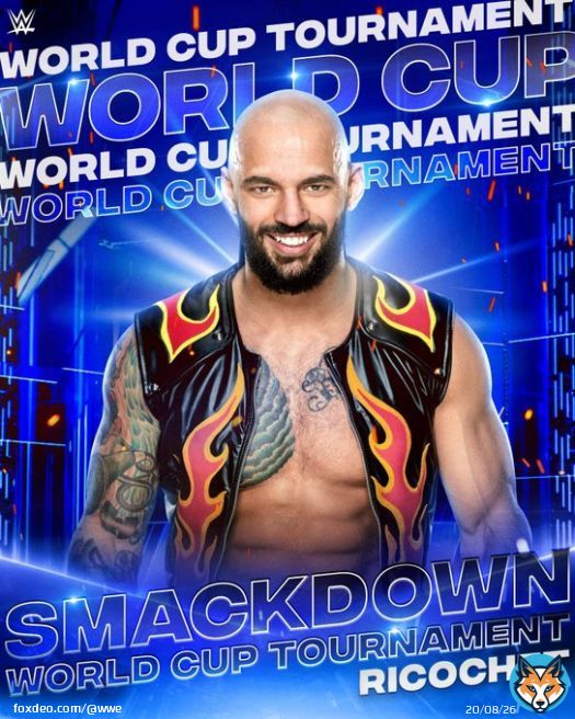 WHAT AN UNBELIEVABLE MATCH  @KingRicochet is the winner of the #SmackDownWorldCup!!!  #SmackDown