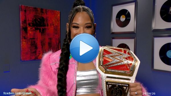 EXCLUSIVE: #WWERaw Women's Champion @BiancaBelairWWE is looking forward to #WWEChamber on the Road to #WrestleMania!   Who will challenge the EST on the Grandest Stage of Them All?
