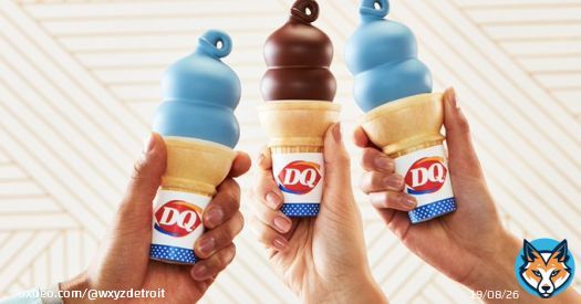 Craving something sweet? It's Free Cone Day at Dairy Queen.