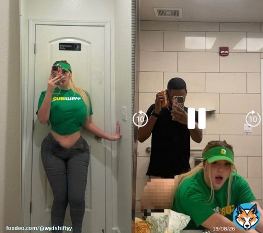 In the Subway bathroom is CRAZYY