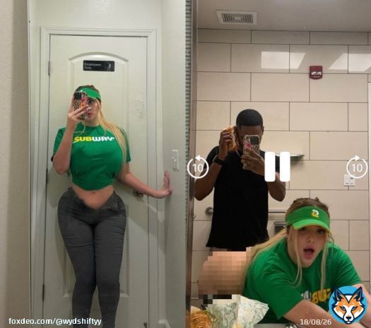 In the Subway bathroom is CRAZYY