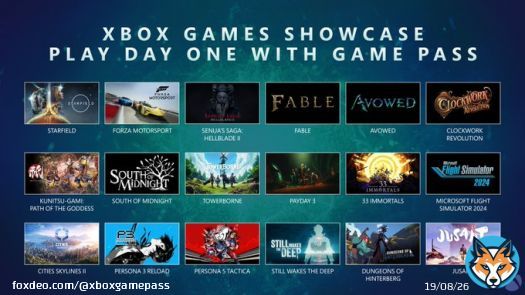 it's giving play day one | #XboxShowcase