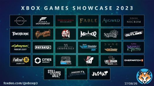 Thanks to everyone who joined us online and in person for Xbox Games Showcase and Starfield Direct&mdash;and to all the creators whose incredible work was featured today. We have a great lineup of games with Starfield and Forza Motorsport coming soon