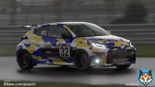 今日のリバリー 2021スーパー耐久 ST-2クラス #32 ORC ROOKIE Racing GR YARIS 菅生  水素カローラにスイッチする前の最後のヤリス ウイングと窓にステッカー貼ったくらいでほぼそのままGTSから移行  #GT7 #GT7Livery