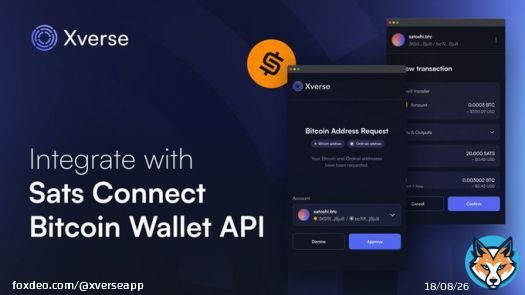 1/ Today we launch Sats Connect, a simple open source Bitcoin wallet API that connects apps to Bitcoin wallets and enables PSBT signing.