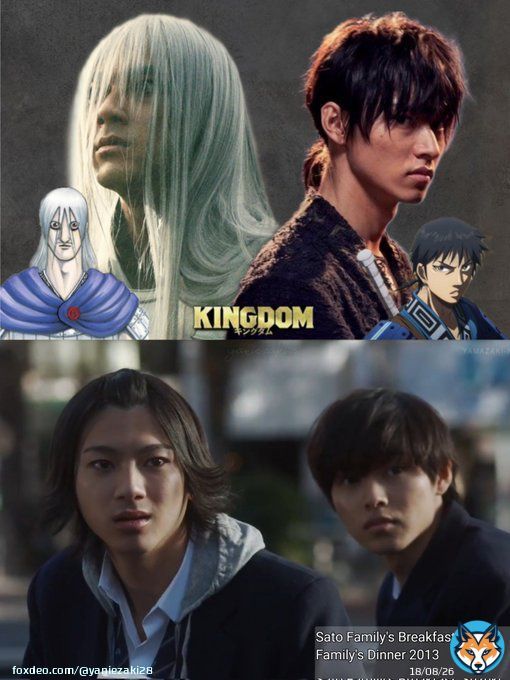Kento Yamazaki and Yamada Yuki reunited again in the live-action movie Kingdom 3: Flame of Destiny    #キングダム #山﨑賢人 #山田裕貴