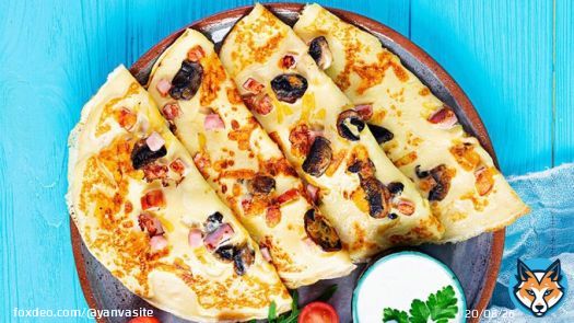 Простой рецепт вкусных блинов с припеком к Масленице  через @yanvasite