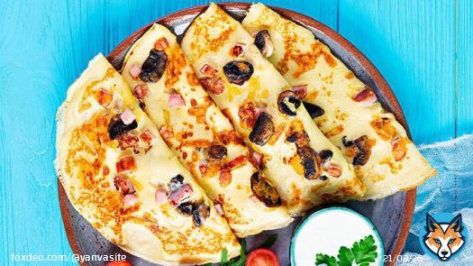 Простой рецепт вкусных блинов с припеком к Масленице  через @yanvasite