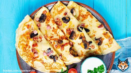 Простой рецепт вкусных блинов с припеком к Масленице  через @yanvasite