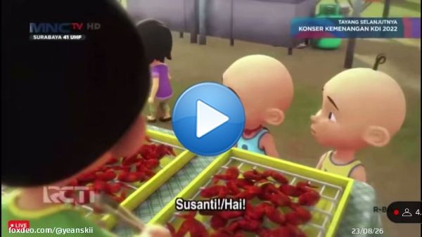 udah sedih karena susanti mau balik ke indonesia, eh gataunya balik lagi  fix trust issue sama cerita upin ipin wkwk