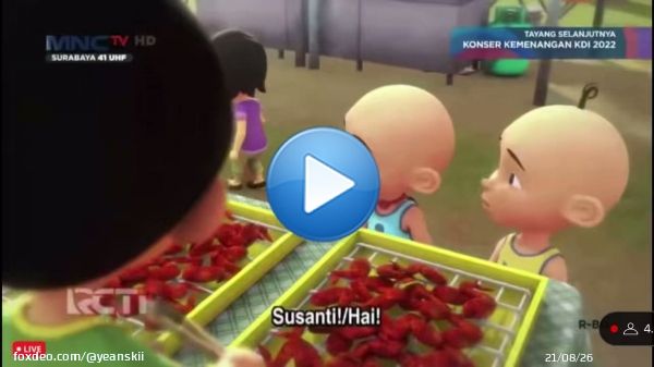 udah sedih karena susanti mau balik ke indonesia, eh gataunya balik lagi  fix trust issue sama cerita upin ipin wkwk