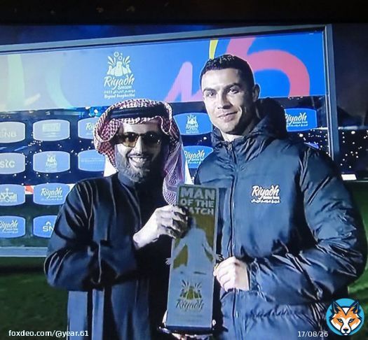 رجل المباراة  Man of the match #كريستيانو_رونالدو   #كاس_موسم_الرياض
