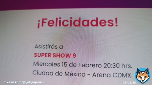 CONSEGU&Iacute; ZONA ROJA YA SOY FELIZ. Ahora los amo a todos, &iquest;DONDE ESTAN LOS DE MI ZONA? &iquest;QU&Eacute; SE VA A ARMAR? #SS9enlaArenaCDMX #SUPERJUNIOR #SuperShow9inMexico