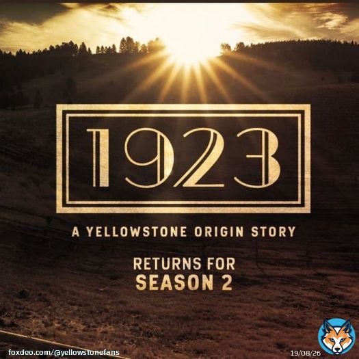 1923 rides again! Congrats to the cast and crew of @1923official for their series 2 renewal. #1923 #1923tv
