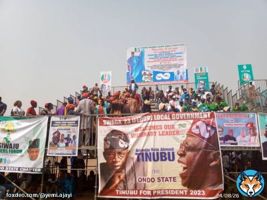 Some people postponed their rally in Ondo because they know Ondo State is BATIFIED!   #OndoIsBatified  #TinubuInOndo  #RenewedHope2023