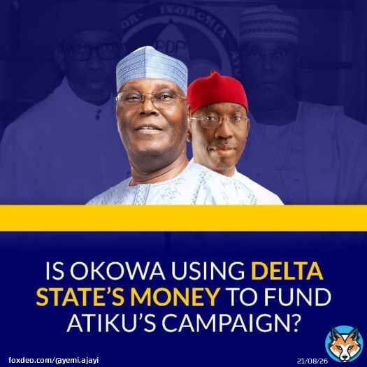 Atikulated.... what do you have to say about this? Why&rsquo;s your candidate using state&rsquo;s funds for his campaign? Is this the type of president you want?  #AtikuGate