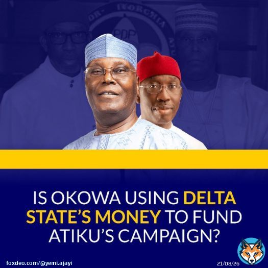 Atikulated.... what do you have to say about this? Why&rsquo;s your candidate using state&rsquo;s funds for his campaign? Is this the type of president you want?  #AtikuGate
