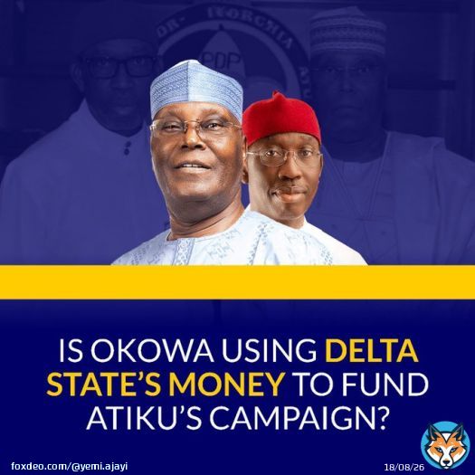 Atikulated.... what do you have to say about this? Why&rsquo;s your candidate using state&rsquo;s funds for his campaign? Is this the type of president you want?  #AtikuGate