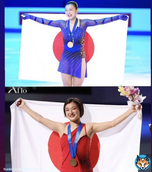 one year ago vs one year after congratulations to kaori #坂本花織  #KaoriSakamoto