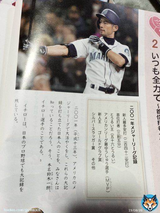 小学生の教科書に多くの著名人が載ってた&hellip; 大谷翔平選手は来年度か？  #イチロー さん #藤井聡太 さん #浅田真央 さん #高木菜那 さん #高木美帆 さん #佐藤綾乃 さん #菊池紗花 さん