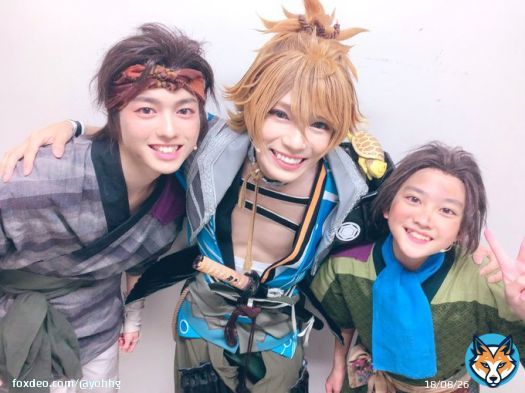 ミュージカル『刀剣乱舞』 〜静かの海のパライソ〜 配信見てくれた皆様ありがとーーーう！！！  大きく成長できた大切な作品ですありがとーーーう！！！  &larr;これが　こうなる&rarr; 刀ミュの振り幅ありがとーーう！！！  #刀ミュ #浦島虎徹