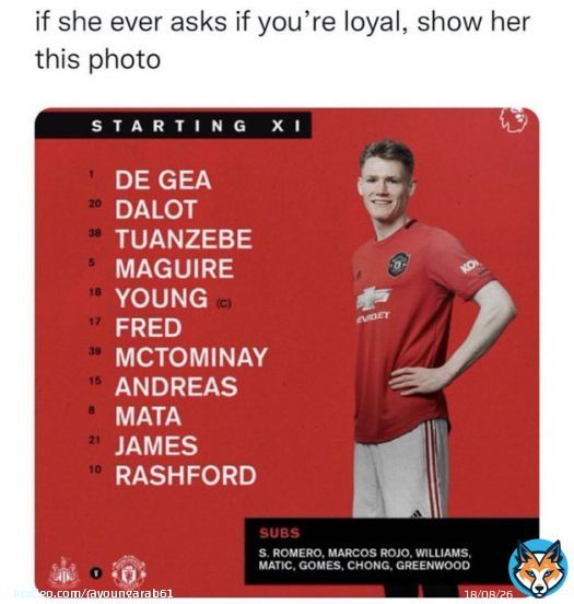 If we survived this lineup, we would survive the glazers #GlazersOut