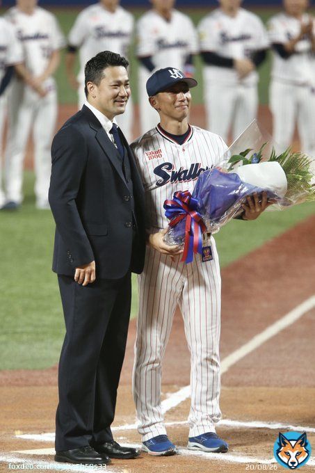 221003  神宮球場  東北魂 #嶋基宏 #田中将大 #東京ヤクルトスワローズ #swallows
