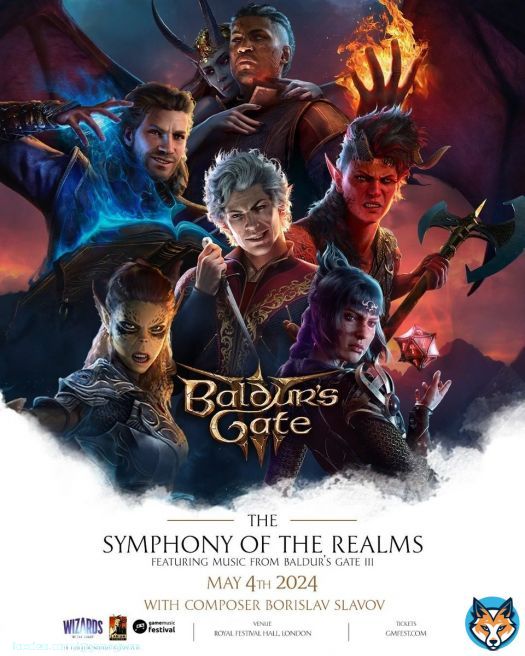 [RT APPRECIATED] I am selling my Baldur's Gate III concert tickets for the Game Music Festival in London (Sat 4 May, 7pm)! The event is sold out, it's 2 Standard seats (Rear Stalls). I am selling them for their original price 80£ (40£ each). #BG3 #BaBaldursGate3