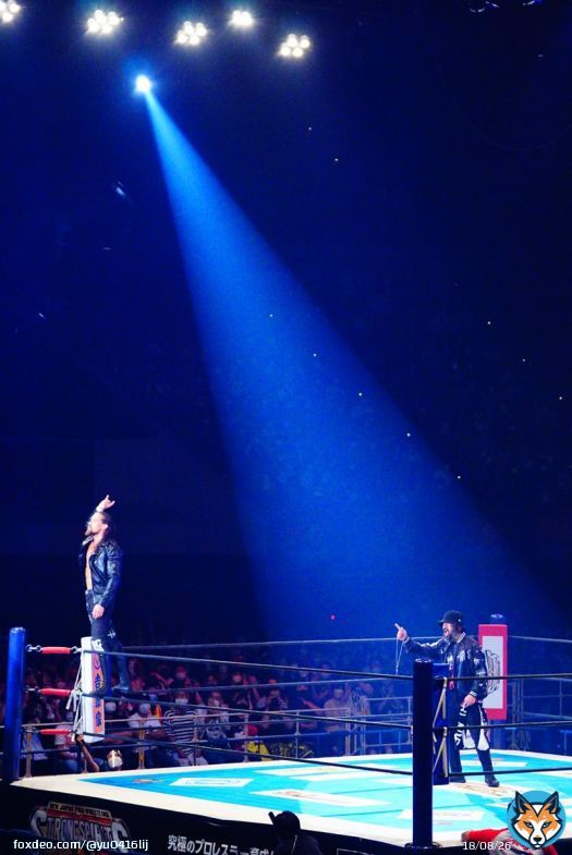 スポットライト、そっちじゃない  #njdominion #新日本プロレス #njpw