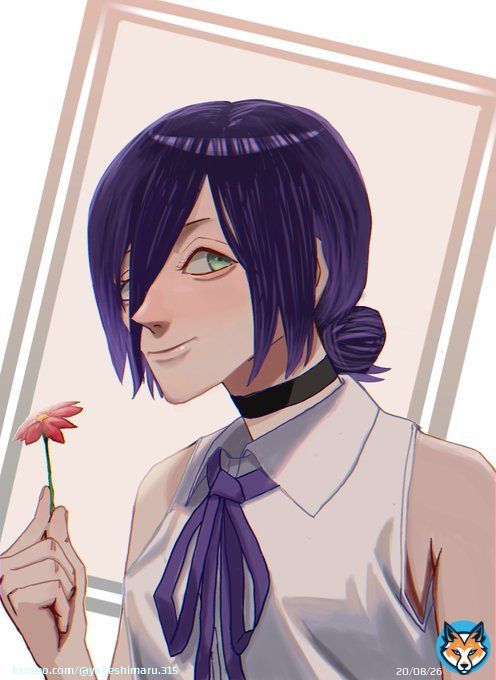 5 レゼ チェンソーマンのイラストを中心に描いているデジタル初心者です！ これからどんどん投稿していきます！絵描きさんフォロバします #チェンソーマン #チェンソーマンファンアート #chainsawman  #レゼ #イラスト #絵描きさんと繋がりたい