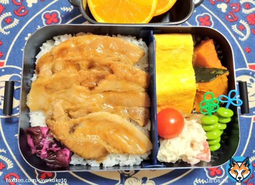 本日の長男弁当  #お弁当  #お弁当記録  おはようございます ⦦(&deg;Ꚁ&deg;\u232f)⦦ﾊｧ?今日晴れると思ってた&hellip;  は木曜日からのようです。  今夜は、コロンビア戦