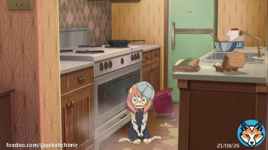 Notice how Loid didn't get angry for the mess Anya did in the kitchen trying to surprise them with a cake,what he did is smile at it and instead of getting pissed off in Yor's company they teach her how to prepare a cake. What a good parents.  #SPY_F_FAMILY #SPYxFamily #SPYxFAMILY