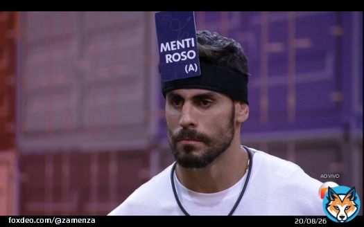 'Desculpa, Sapato, mas voce fala da maldade no olhar da Tina e por isso voce nao abriu seu jogo pra ela. Eu nao abrir meu jogo pra voce ent&atilde;o nao pode???'  Fred Nic&aacute;cio pegou o Sapato no pulo. #BBB23