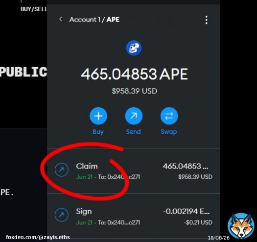 GM FAM , ready to claim your $APE coins?   Check eligibility and claim on:    #USDT #Ethereum #BAYC #NFTs #bitcoin $TRX sui $XRP #ETH #Binance Tether $PSYOP Matic #AVAX #crypto #APE #Coinbase $LTC $ADA $RNDR $BNB Polygon $FLOKI #BTC $MANA $BNB #LOYAL