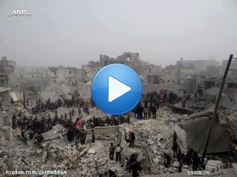 Not a picture of earthquake, but a picture showing Assad's bombing on this day ten years ago, targeting the Jabal Badro neighborhood of Aleppo with a Scud missile. The attack resulted in the deaths of at least 95 people and injured 280.  #WeWillNeverrForget
