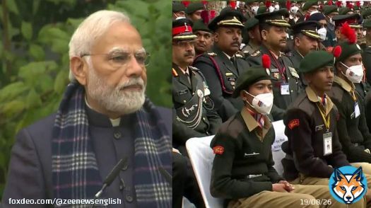 #RepublicDayParade | #PMModi interacts with NCC cadets, NSS volunteers