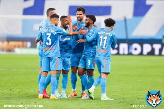 Перерыв, 4:0 после первого тайма. ОТДОХНЕМ   #ЗенитСочи