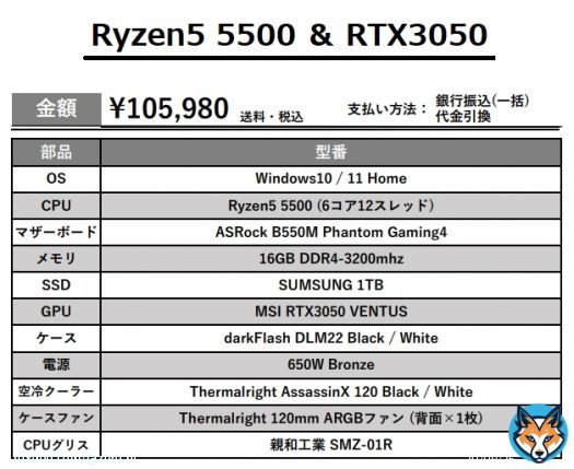 新春初売りSALE ※販売期間 1日㈰～5日㈭  幅広い価格帯のラインナップを準備いたしました！  ご購入、カスタマイズはDMへ  更に！ このツイートをRTでAmazonギフトを抽選で5名様に2,023円の選べるお年玉をプレゼント  #初売り #ゲーミングPC #プレゼント企画