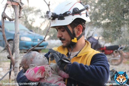 1- On this day, 3 years ago, #Russia decided to end the life of baby Aidan, along with 15 other people from her relatives, just hours before the conclusion of the ceasefire, which was never applied, after they attack a shelter for displaced people inMaarat Misrin, #Idlib, #Syria
