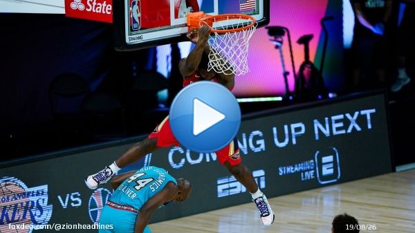 apparently he had a hamstring injury during the bubble too but the pelicans never told us, so this is what an 'out of shape' Zion Williamson can give you 23-7-5 in 25 minutes